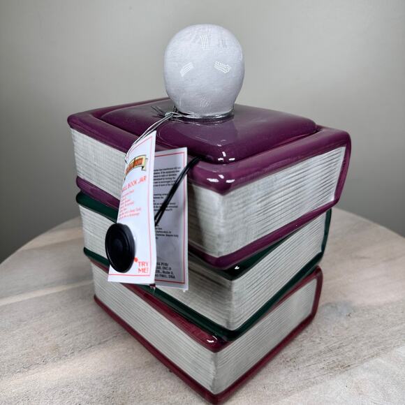 Mr. Christmas Spooky Skull Book Stack Light Up Tabletop Halloween Decor NEW - Picture 7 of 13